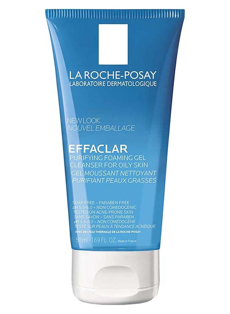 LA ROCHE-POSAY Effaclar Acne Foaming Cleansing Gel 200ML  + 50 ml travel size - Image 3